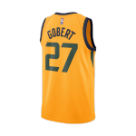 Utah Jazz Rudy Gobert #27 NBA Jersey Swingman Nike - Gold - Statement