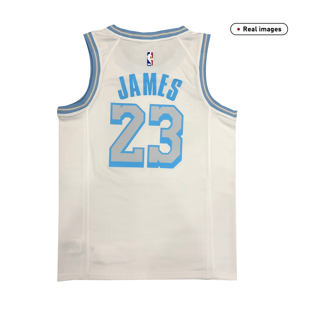 lebron james jersey lakers white
