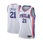 Philadelphia 76ers Joel Embiid #21 NBA Jersey Swingman Nike - White - Association