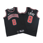 Chicago Bulls Custom Zach LaVine #8 NBA Jersey Swingman 2019/20 Nike - Black - Statement