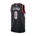 Portland Trail Blazers Damian Lillard #0 NBA Jersey Swingman 2020/21 Nike - Black - Icon