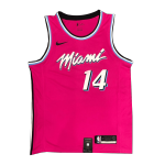 Miami Heat Tyler Herro #14 NBA Jersey Swingman Nike - Pink - City