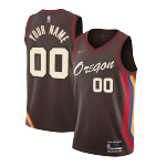 Portland Trail Blazers Custom NBA Jersey Swingman 2020/21 Nike - Brown - City