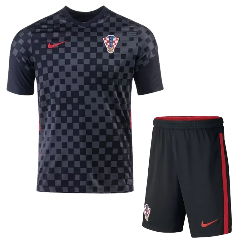 Croatia Away Jersey Kit 2020 (Shirt+Shorts) - gojersey
