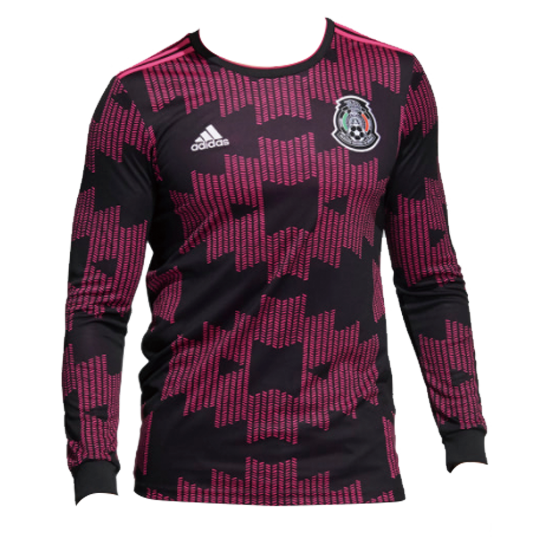 mexico home jersey long sleeve