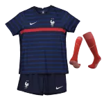 France Home Jersey Kit 2020 Kids(Jersey+Shorts+Socks) - goaljerseys