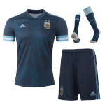 Argentina Away Jersey Kit 2020 (Shirt+Shorts+Socks)