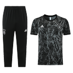 Germany Training Kit(Jersey+3/4 Pants) 2021/22 - Black