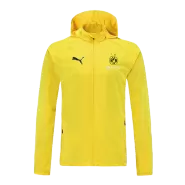 Borussia Dortmund Hoodie Jacket 2021/22 Yellow - goaljerseys