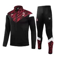 AC Milan Training Kit 2021/22 - Black&Red Kid (Top+Pants) - goaljerseys