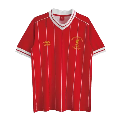 Liverpool Home Jersey Retro 1981 - gojersey