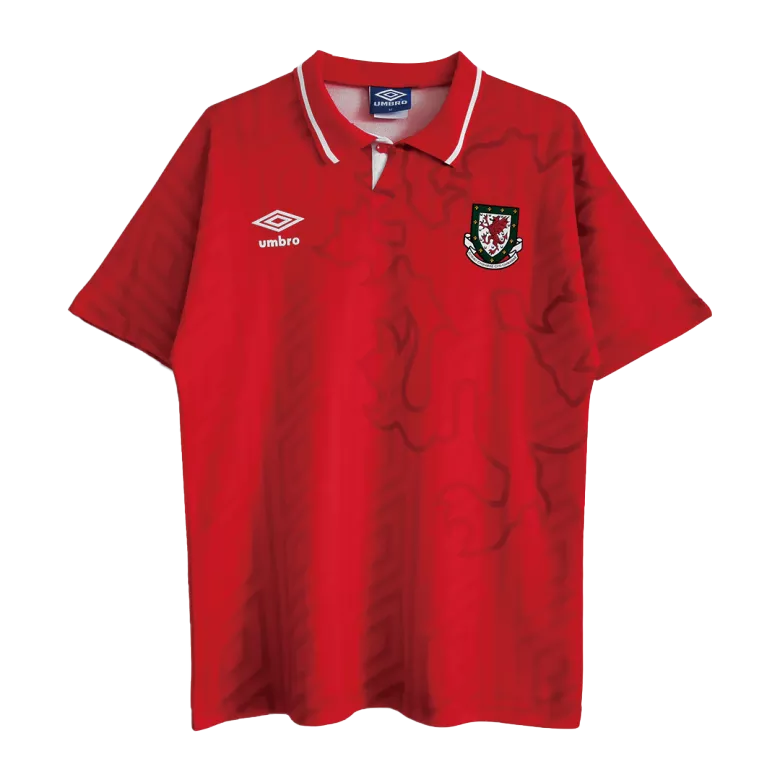 Wales Home Jersey Retro 1992/94 - gojersey