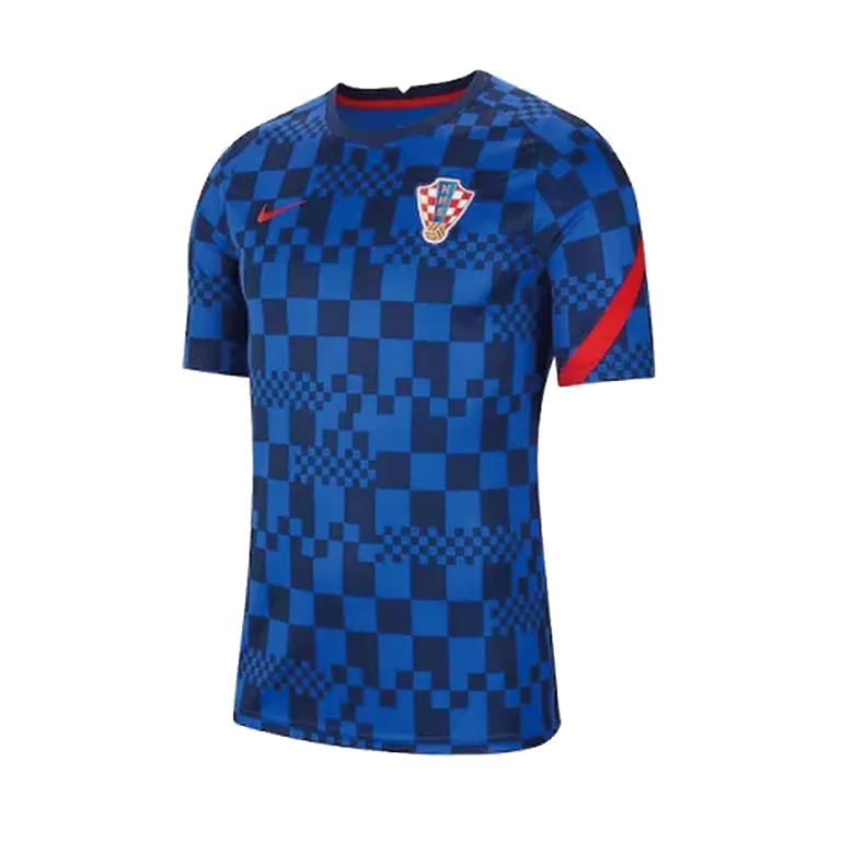 Croatia Training Jersey 2020 - Blue - gojersey