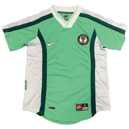 Nigeria Home Jersey Retro 1998 - gojersey