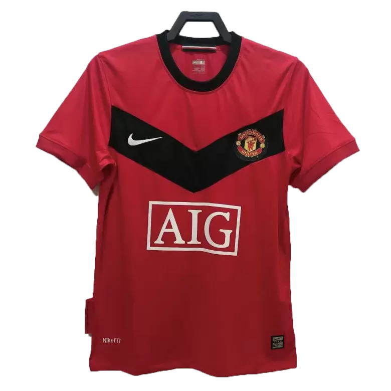 Manchester United Home Jersey Retro 2010 - gojersey