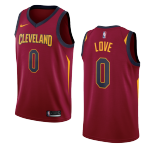 Cleveland Cavaliers Kevin Love #0 NBA Jersey Swingman Nike Wine - Icon