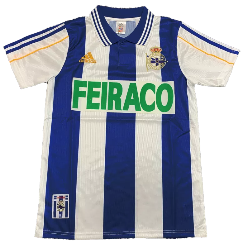 Deportivo La Coruña Home Jersey Retro 1999/00 - gojersey
