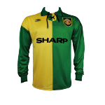Manchester United Away Jersey Retro 1992 - Long Sleeve