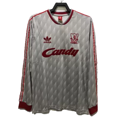 Liverpool Away Jersey Retro 1989 - Long Sleeve - gojersey
