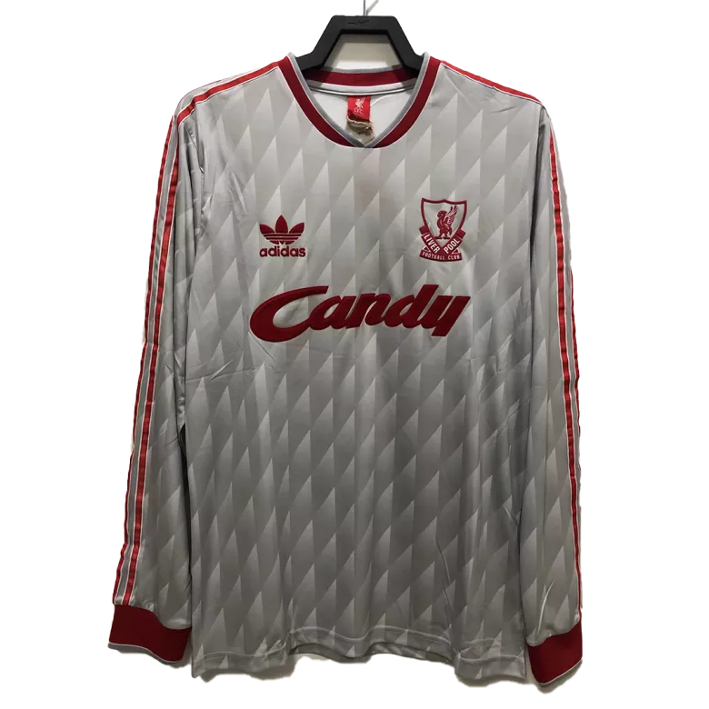 Liverpool Away Jersey Retro 1989 - Long Sleeve - gojersey
