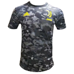Juventus Pre Match Jersey Authentic 2021/22 - Gray&Black
