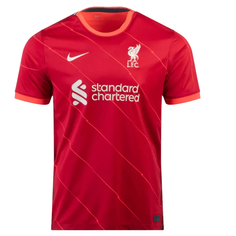 Liverpool Home Soccer Jersey 2021/22 - gojersey