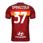 Roma SPINAZZOLA #37 Home Jersey 2020/21