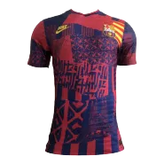 Barcelona Pre-Match Jersey Authentic 2021/22 - goaljerseys
