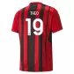 AC Milan THEO #19 Home Jersey 2021/22 - goaljerseys