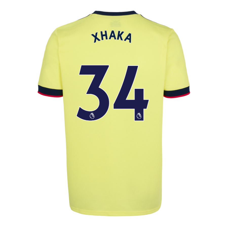 Arsenal XHAKA #34 Away Jersey 2021/22 | Goaljerseys