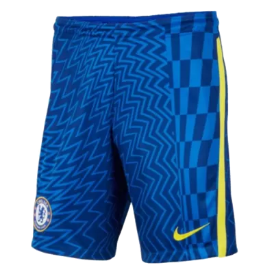 Chelsea Home Soccer Shorts 2021/22 - gogoalshop