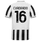 Juventus CUADRADO #16 Home Jersey 2021/22 - goaljerseys