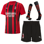 AC Milan Home Jersey Kit 2021/22 (Jersey+Shorts+Socks)