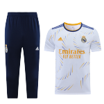 Real Madrid Training Kit 2021/22 - White (Top+3/4Pants)