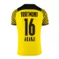 Borussia Dortmund AKANJI #16 Home Jersey 2021/22 - goaljerseys