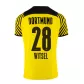 Borussia Dortmund WITSEL #28 Home Jersey 2021/22 - goaljerseys