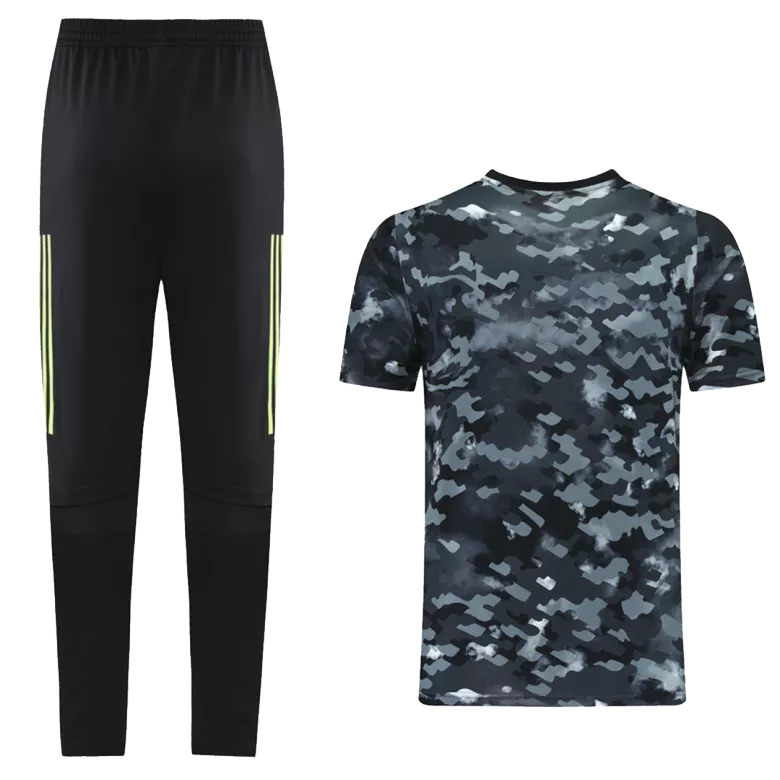 Juventus Training Kit 2021/22 - Black(Top+Pants) - gojersey