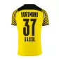Borussia Dortmund RASCHL #37 Home Jersey 2021/22 - goaljerseys