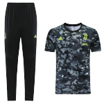 Juventus Training Kit 2021/22 - Black(Top+Pants)