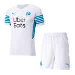 Marseille Home Jersey Kit 2021/22 (Jersey+Shorts)