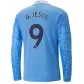 Manchester City G.JESUS #9 Home Jersey 2020/21 - Long Sleeve - goaljerseys