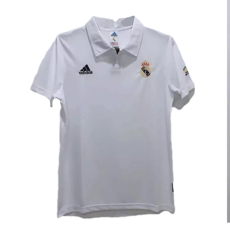Real Madrid Home Jersey Retro 2002/03 - gojersey