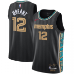 Memphis Grizzlies Ja Morant #12 NBA Jersey Swingman 2020/21 Nike Black - City