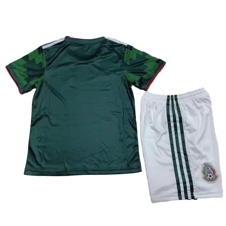 Mexico Home Jersey Kit 2021 Kids (Jersey+Shorts) - gojersey