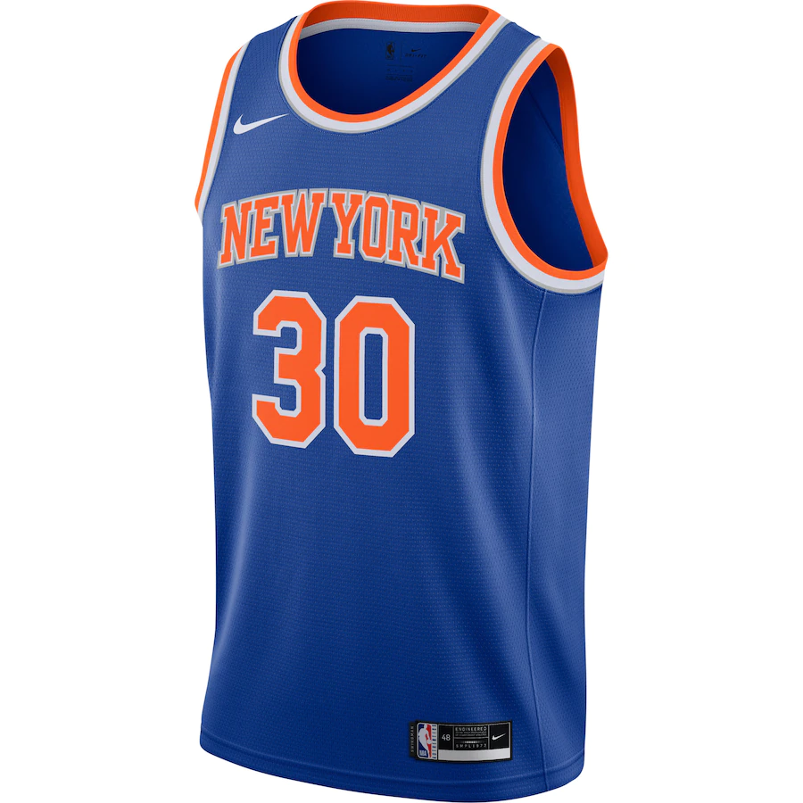 New York Knicks Julius Randle #30 NBA Jersey Swingman Nike Blue - Icon ...