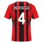 AC Milan BENNACER #4 Home Jersey 2021/22 - goaljerseys
