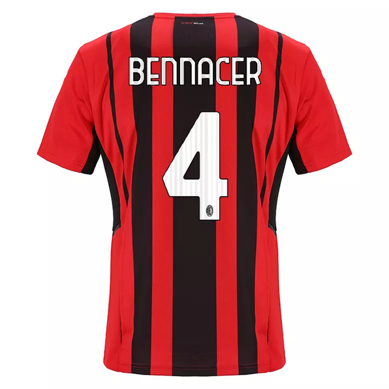 AC Milan BENNACER #4 Home Jersey 2021/22 - gojersey