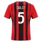 AC Milan DALOT #5 Home Jersey 2021/22 - goaljerseys