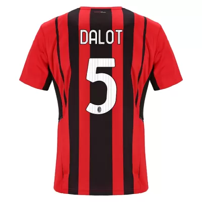 AC Milan DALOT #5 Home Jersey 2021/22 - gojersey