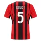 AC Milan DALOT #5 Home Jersey 2021/22 - goaljerseys
